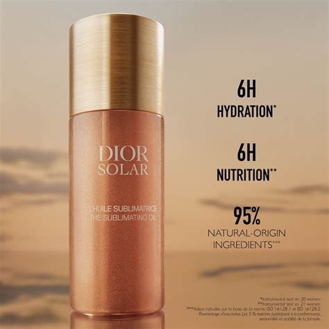 Dior solar the sublimating oil